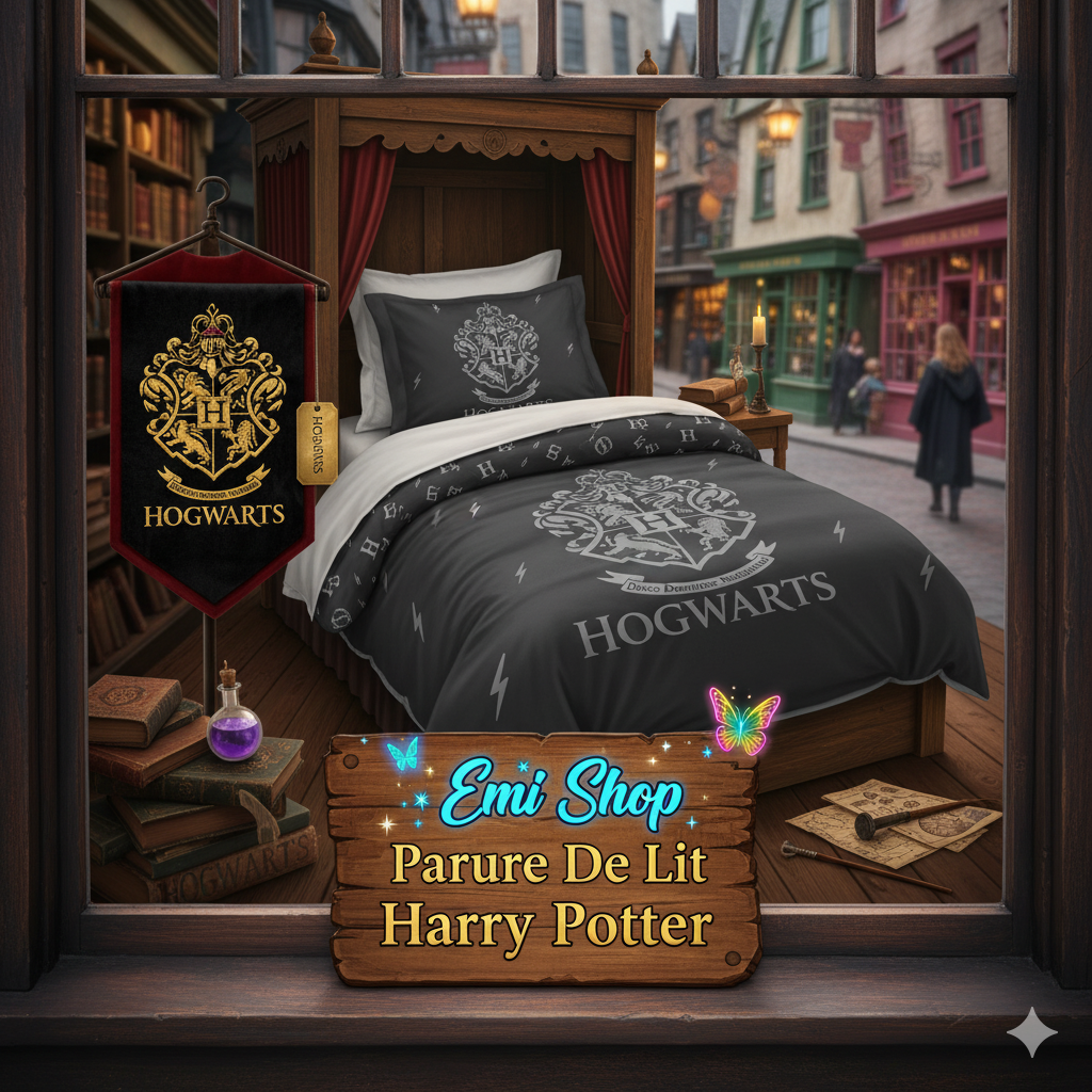 Parure De Lit Harry Potter Phosphorescente