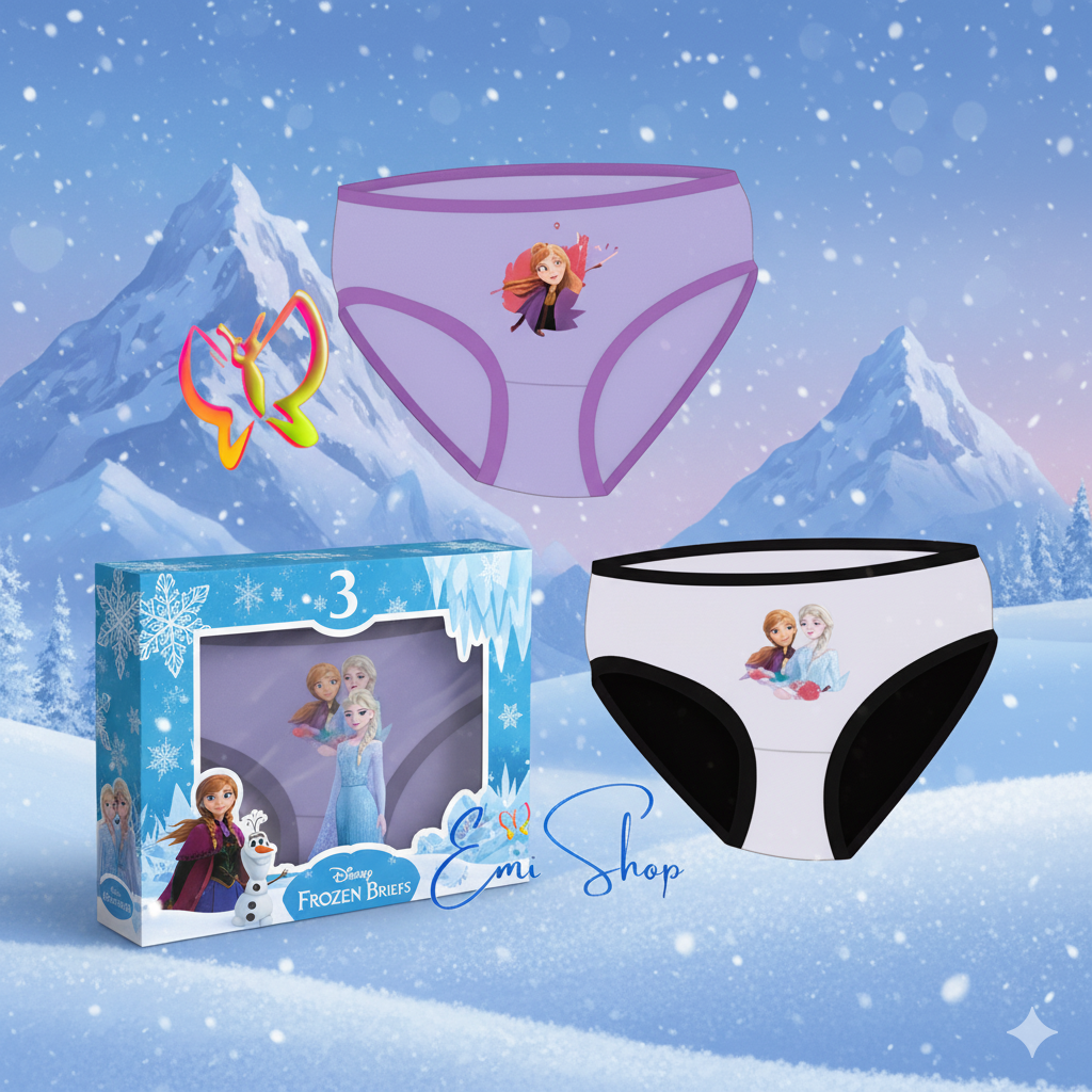 Boite De 3 Culottes Frozen