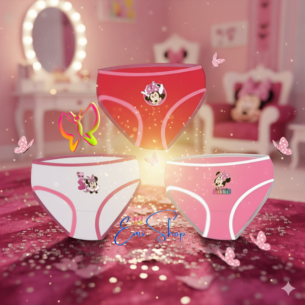 Boite De 3 Culottes Minnie