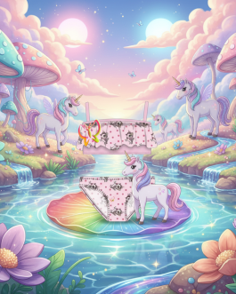 Maillot De Bain Bikini Licorne