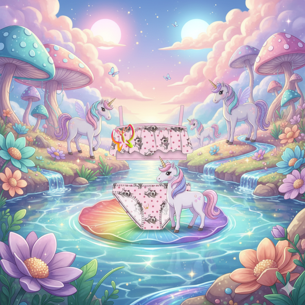 Maillot De Bain Bikini Licorne