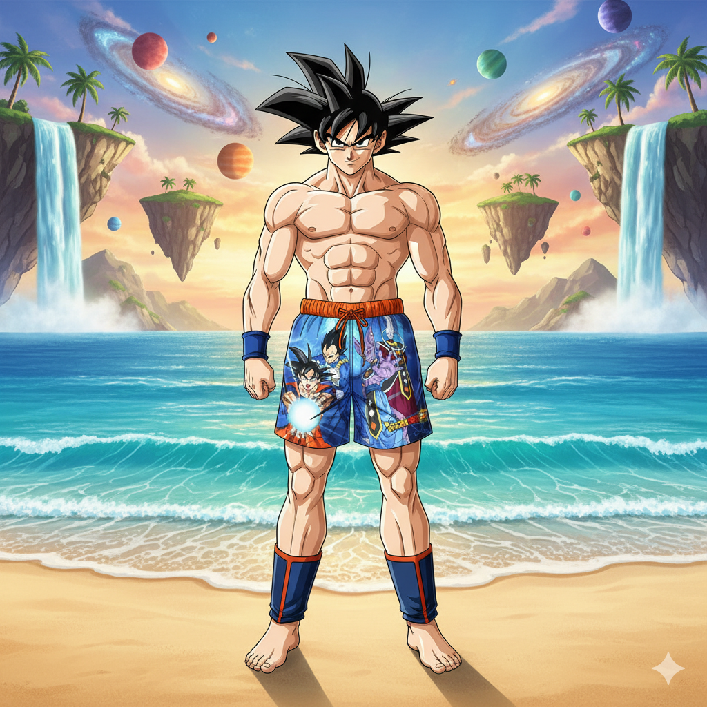 Short De Bain Dragon Ball Super – Image 2