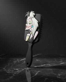 Brosse à cheveux Cruella d'Enfer - L'accessoire indispensable pour une coiffure diaboliquement stylée !