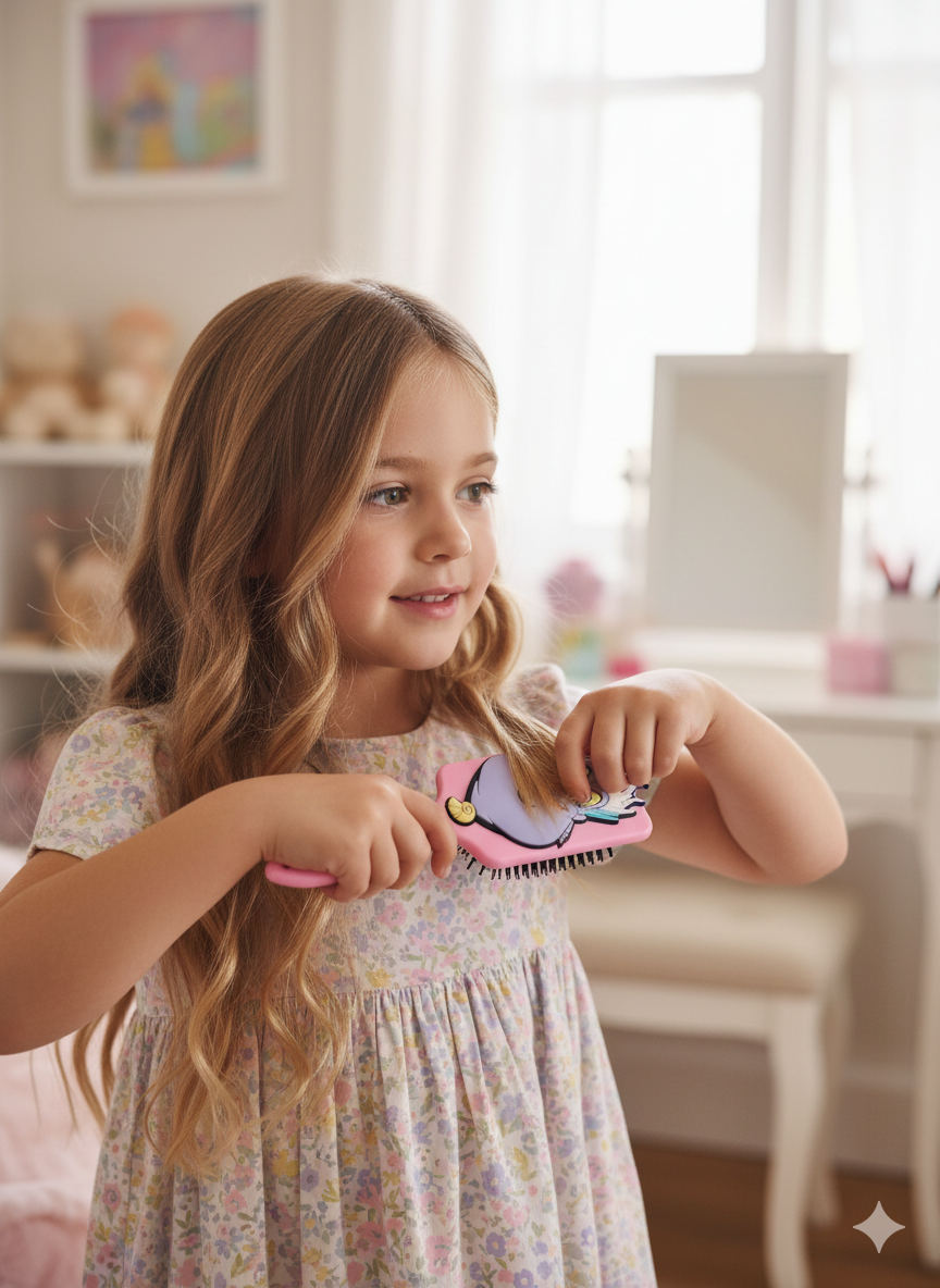 Brosse à cheveux 3D Ursula - Tous types de cheveux – Image 3